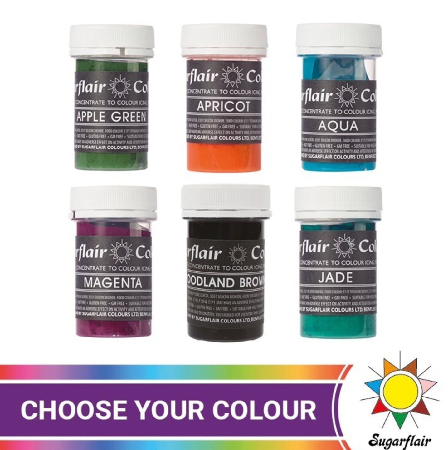 Gum Tragacanth 25g - Rainbow Dust: Food colours and decorations