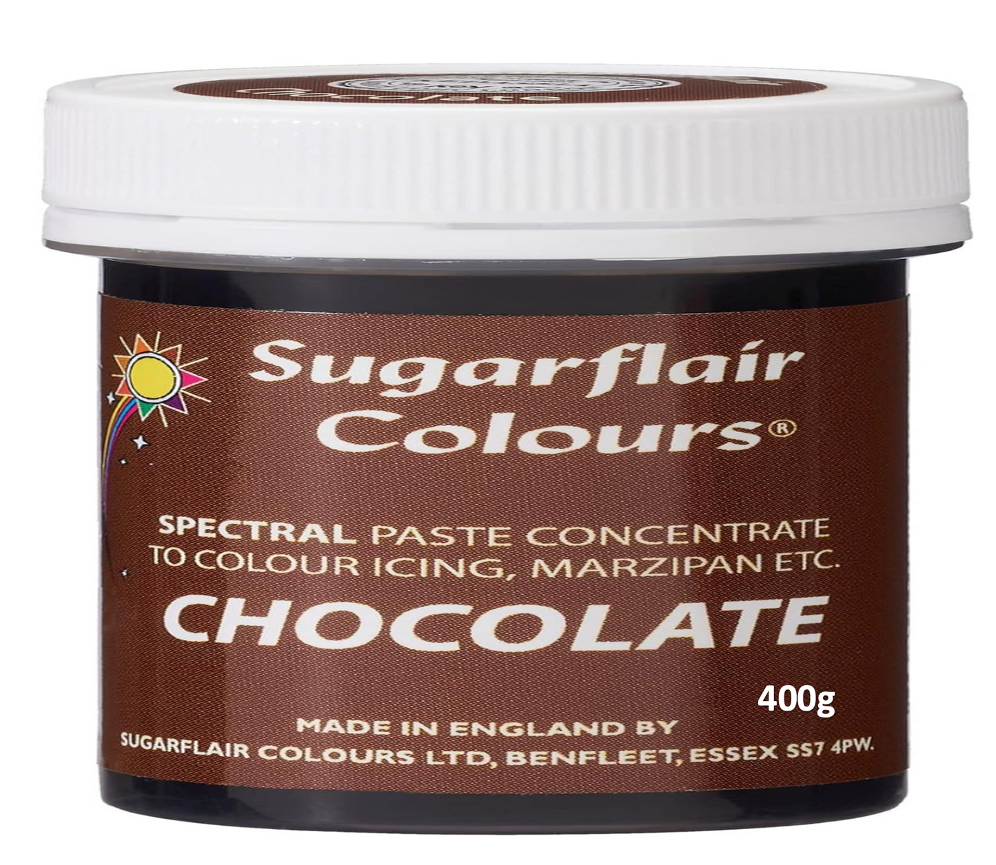 SUGARFLAIR  SPECTRAL PASTE 400G -CHOOSE A COLOUR