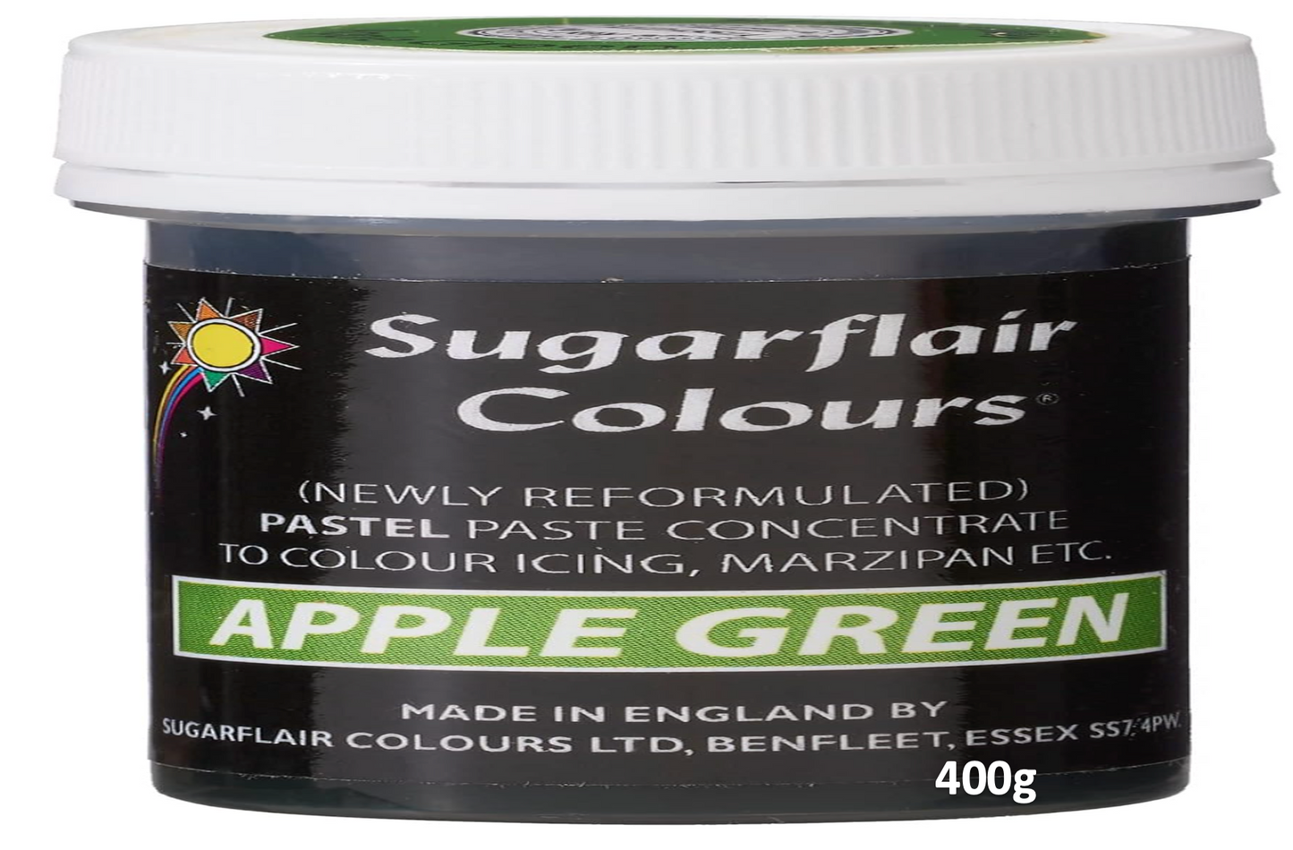 Sugarflair  PASTEL  Paste  - 400g  CHOOSE A COLOUR