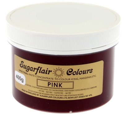 Sugarflair  PASTEL  Paste  - 400g  CHOOSE A COLOUR