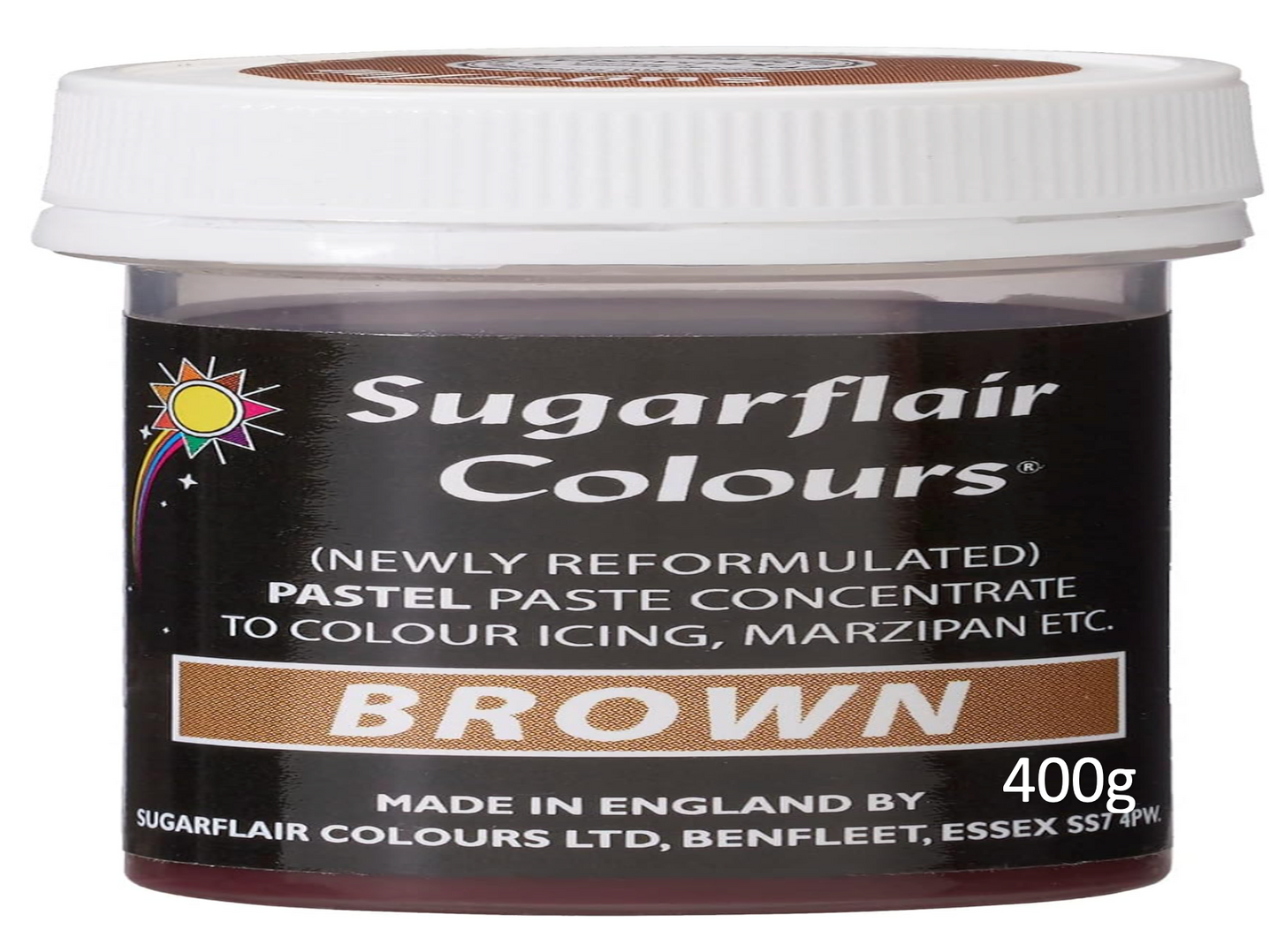 Sugarflair  PASTEL  Paste  - 400g  CHOOSE A COLOUR