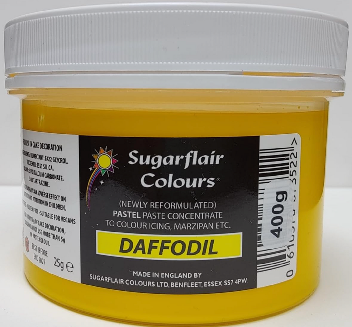 Sugarflair  PASTEL  Paste  - 400g  CHOOSE A COLOUR