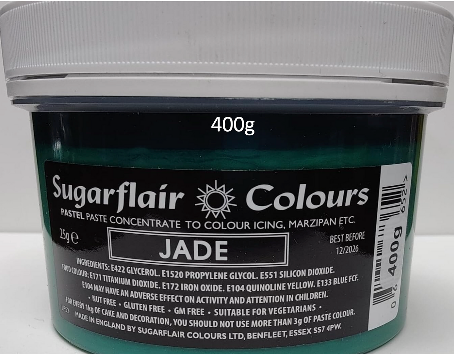 Sugarflair  PASTEL  Paste  - 400g  CHOOSE A COLOUR