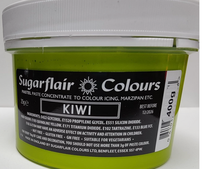 Sugarflair  PASTEL  Paste  - 400g  CHOOSE A COLOUR