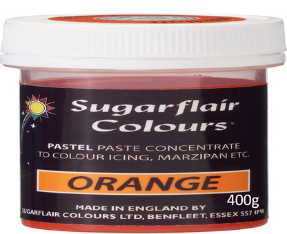 Sugarflair  PASTEL  Paste  - 400g  CHOOSE A COLOUR