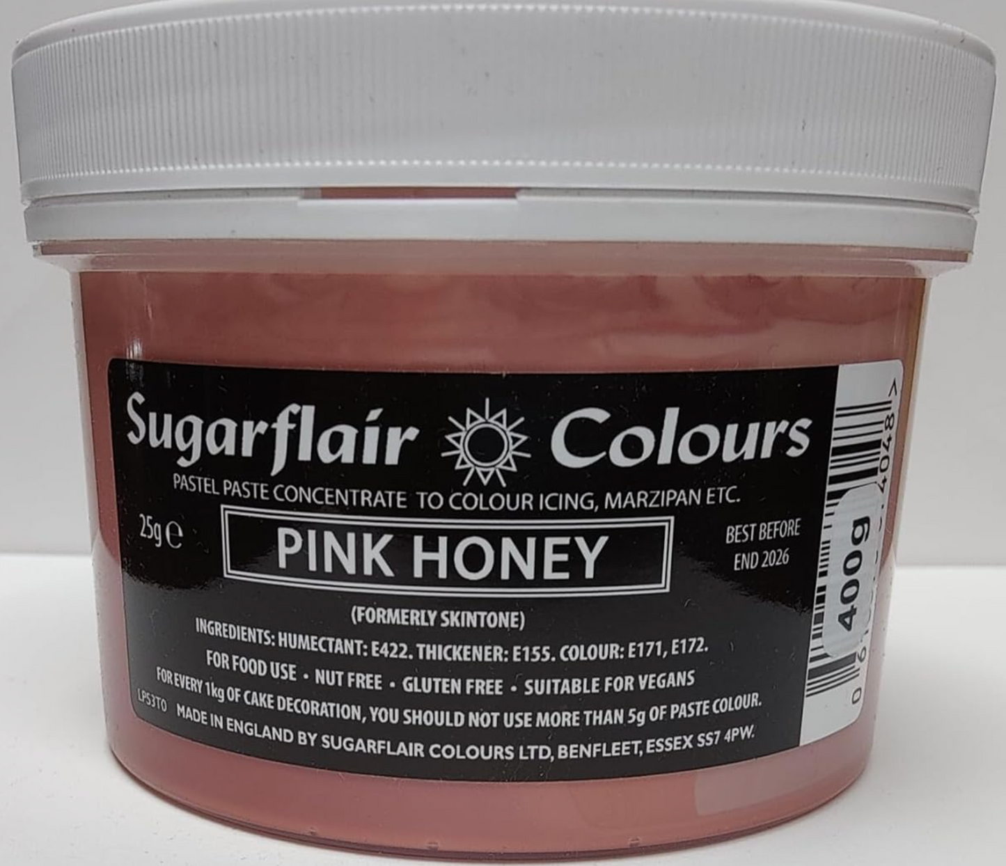 Sugarflair  PASTEL  Paste  - 400g  CHOOSE A COLOUR