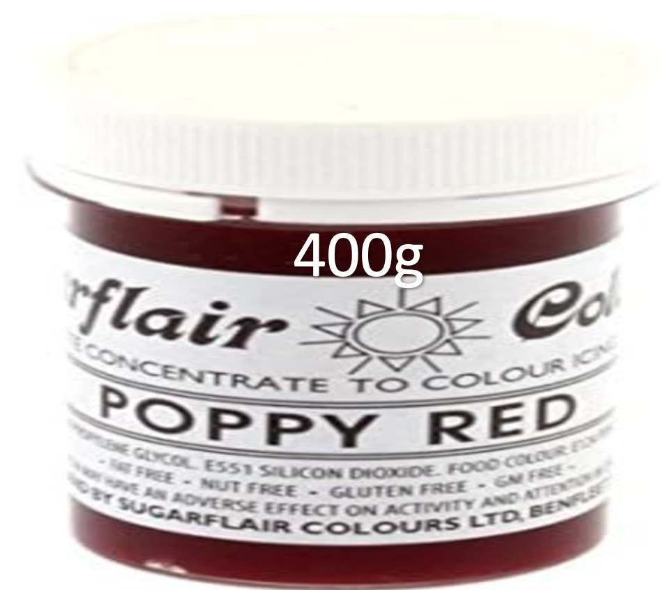 Sugarflair  PASTEL  Paste  - 400g  CHOOSE A COLOUR