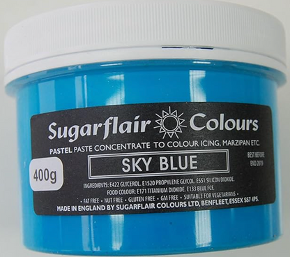 Sugarflair  PASTEL  Paste  - 400g  CHOOSE A COLOUR