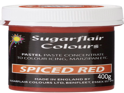 Sugarflair  PASTEL  Paste  - 400g  CHOOSE A COLOUR