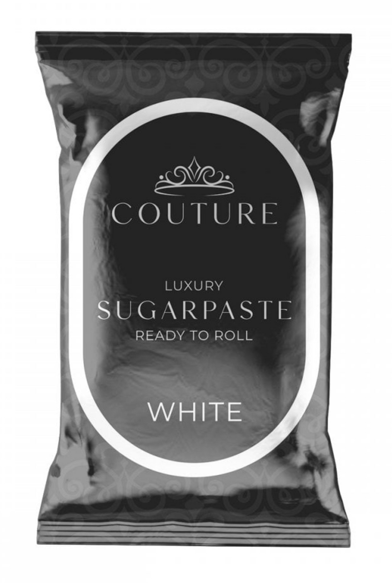 Couture 2.5kg / 5.5 lb white luxury sugarpaste ready to roll fondant icing