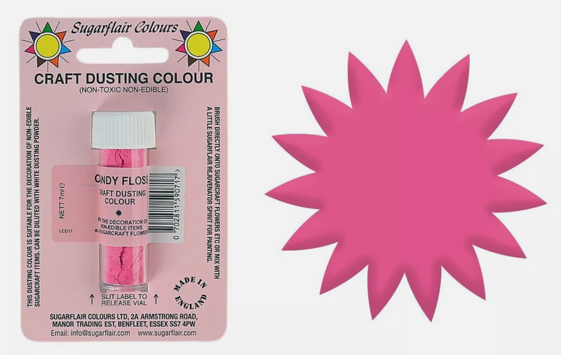 SUGARFLAIR CRAFT DUSTING NON EDIBLE CHOOSE A COLOUR