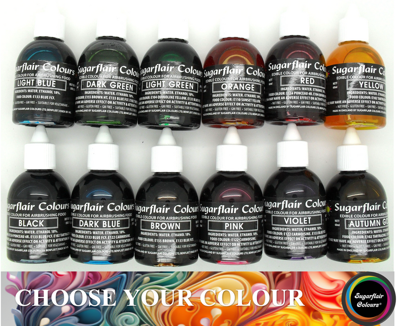 SUGARFLAIR Air Brush Colours-CHOOSE A COLOUR