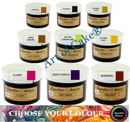 SUGARFLAIR  SPECTRAL PASTE 400G -CHOOSE A COLOUR