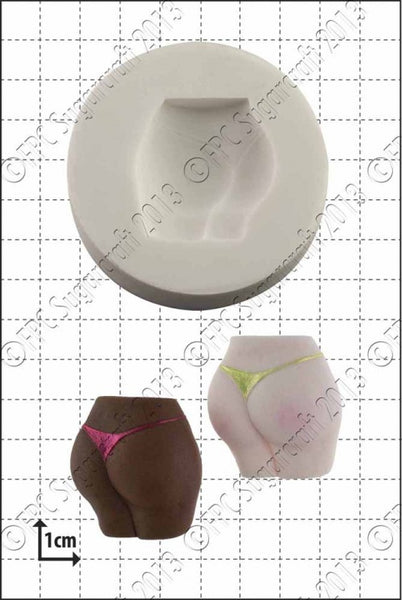 Underwear Silicone Mould mold 'lacy Undies' by FPC Sugarcraft