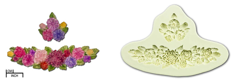 Chrysanthemum border and Drop-DPM MOULD