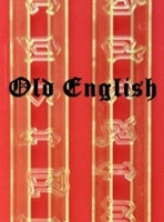 Old English Alphabet  Lower case FMM