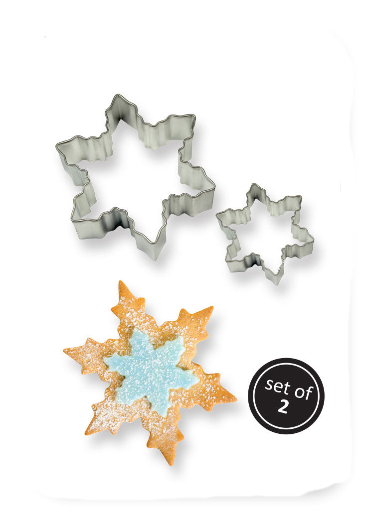 PME Cookie & Cake Snowflake Cutter (Set/2) -PMESC600